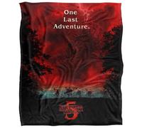 Stranger Things Vecna Clouds Poster Silky Touch Super Soft Throw Blanket 152 X 127 Cm