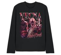 Stranger Things Vecna Creel Homage Unisex Long Sleeve T Shirt, Black, Medium
