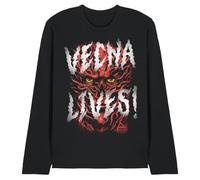 Stranger Things Vecna Lives Unisex Long Sleeve T Shirt, Black, Small