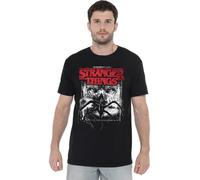 Stranger Things Vecna Mindflayer Poster T-Shirt Unisex, Nero, S