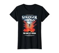 Stranger Things Vecna Rise Poster Maglietta, Donna, Nero, S