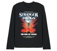 Stranger Things Vecna Rise Poster Unisex Long Sleeve T Shirt, Black, Small
