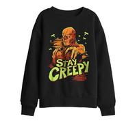 Stranger Things Vecna Stay Creepy Felpa Bambini, Nero, 9-11 A