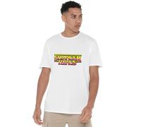 Stranger Things Vecna Street Front Back Unisex T Shirt, White, Large