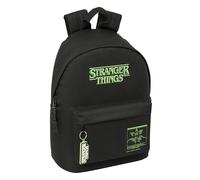 STRANGER THINGS - Zaino per laptop da 14,1", ideale per giovani di diverse età, comodo e versatile, qualità e resistenza, 31 x 16 x 41 cm