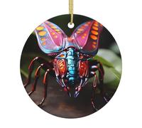 Strani insetti ornamenti natalizi, ornamenti per albero di Natale, regali per mamma, regali di Natale, idea regalo unica, perfetti per feste di vacanza, albero, finestra, decorazione da parete