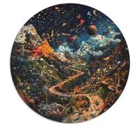Strani mondi Jigsaw Puzzle Impossible 1000Pcs Decorazione Per La Casa. Rilassamento E Intelligence Per Adulti E Ragazzi Da 14 Anni 1000pcs (67.5x67.5cm)