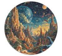 Strani mondi Puzzle Impossibili 1000 Pezzi Decorazione Per La Casa. Rilassamento E Intelligence Per Adulti E Ragazzi Da 14 Anni 1000pcs (67.5x67.5cm)