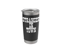 Straniero a Town Western Bicchiere termico in acciaio inox doppia parete