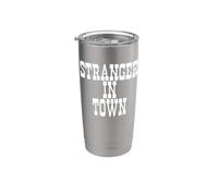 Straniero a Town Western Bicchiere termico in acciaio inox doppia parete