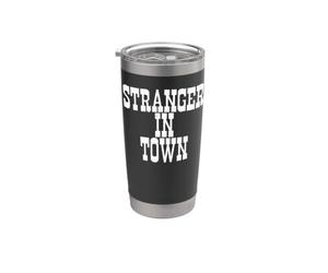 Straniero a Town Western Bicchiere termico in acciaio inox doppia parete