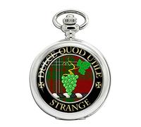 Strano clan scozzese Crest Full Hunter Orologio da tasca