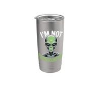 Strano Divertente Im Not From Around Here Alien Costume Bicchiere termico in acciaio inox doppia parete