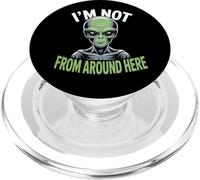 Strano Divertente Im Not From Around Here Alien Costume PopSockets PopGrip per MagSafe