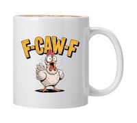 Straordinarie tazze da caffè | 325 ml in ceramica divertente pollo da tè per compleanno, donne, uomini, colleghi, tè, lavoro, caffè, latte e caldo