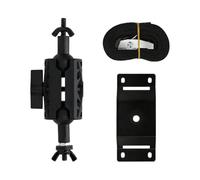 Strap Mount Bracket For Trail Camera Interface, 5.63x2.09 inches | First Title Emphasizes Adjustable Stability And Support Function. Second Title Highlights Strap Mounting Bracket And 1/4 Inch