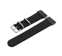 Strap Nylon 26 22 20mm Fit Watch Band Fit per Garmin-Fenix 5x 5s Plus/Fit per Fenix 3/3 HR/935 945 Smart Worsband Watch cinghia (colore: grigio: 20mm 5s)