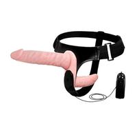 STRAP-ON CON DILDO DOBLE LILA