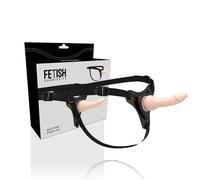 Strap-on dildo Fetish submissive Harness 16cm carne realistico