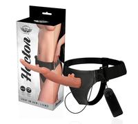 Strap-on dildo Harness attraction Hector con vibrazione 20 cm