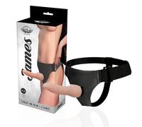 Strap-on dildo Harness attraction James 16 cm