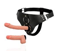 Strap-on dildo Harness attraction Murdock doppio dildo realistico
