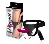 Strap-on dildo Harness attraction rabbit vincent con vibrazione 15 cm