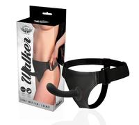 Strap-on dildo Harness attraction Walker g-spot 15.5 cm nero