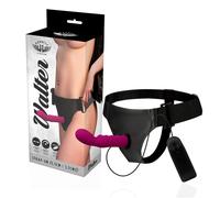 Strap-on dildo Harness attraction Walter con vibrazione e g- spot15.5 cm