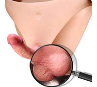 Strap-on Dildo Lesbiche Transgender Strumenti Transessuali Estensore cavo per uomo Polsini per pene Silicone Gay Invisibile Mutandine Indossare Butt Plug Giocattoli sessuali per donna e uomo(Solide-Kl