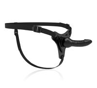 Strap on Dildo per Donna Fetish Submissive 16 cm nero