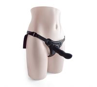 Strap on cintura regolabile indossabile dildo fallo in silicone donna Punto G