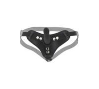 Imbracatura con fallo dildo in silicone reale vaginale anale indossabile strapon