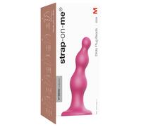 Dildo a Sfere con Ventosa Strap-on-me M - rosa