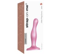 Dildo Curvy S con Ventosa - Ondulato, in Silicone (Rosa)