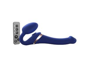 Strap-on-me Dildo Gode Point P & G - Fallo curvo in silicone 100%, finitura ultra liscia e brillante, compatibile con imbracatura Strap-on-me, 100% impermeabile - disponibile in 4 misure