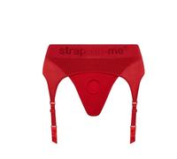 strap-on-me Imbracatura Lingerie Unica: Cintura con Dildo per Donna - Effetto Seconda Pelle, Doppio Anello per Avventure Selvagge & Doppio Piacere - Compatibile con Dildo & Strap-On