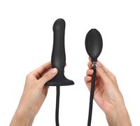 strap-on-me Inflatable Dildo Black
