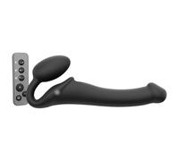 Vibratore Strap-On-Me Senza Cintura - Taglia Media (Nero)