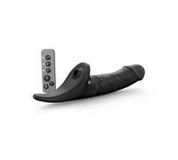 Strap-On-Me - Multi Orgasm Dildo Realistico Telecomandato | Vibratore 3 in 1, stimolazione clitoridea, vaginale e anale, 3 motori, 5 intensità, impermeabile IPX7