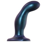 Dildo Anale Flessibile Strap-on-me Snaky M - Blu Metallico