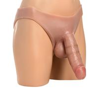 Strap-On - PeggingPerfect™ - Slip RealSkin™ con dildo da 20 cm