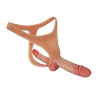 Strap on Per Coppie Uomo Donna Doppio Fallo Indossabile Donne Cintura Con X Doppia Penetrazione Strapon. Anale. Lesbica 15 Cm Uomini Realistico Coppia Sul Pene Gay Me Xxl Anal Dildo Anale,#1