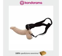 strap on per lei da donna fallo realistico dildo indossabile in silicone 18 cm