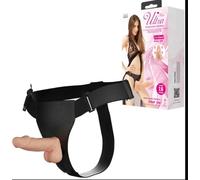 Strap-On Realistico Vibrante Multi-Speed Ultra Passionate 19,4 cm Real Skin