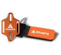 Strap on screw design in granito portaledge orange bottle cage
