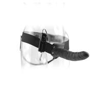 Strap-on Vibrante Fatish Fantasy 19 cm nero