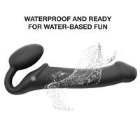 Strap On Vibrante Telecomando USB Silicone Waterproof Flessibile strap-on-me