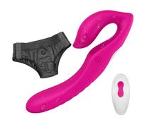 Strapon. Anale. Doppio Mutanda Vibrante Cintura Con Fallo Indossabile Uomo X Doppia Penetrazione Strap on Per Donne Coppie Donna Vibrazione Realistico Piccolo Xxl Coppia Vibro Clitoride,pink