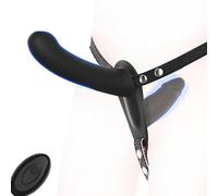 Strapon. Anale. Doppio Vibrante Fallo Indossabile Per Uomo Strap on Coppie Donna Donne Doppia Penetrazione Cintura Con X Mutanda Vibrazione Realistico Piccolo Xxl Coppia Vibro Clitoride,lack
